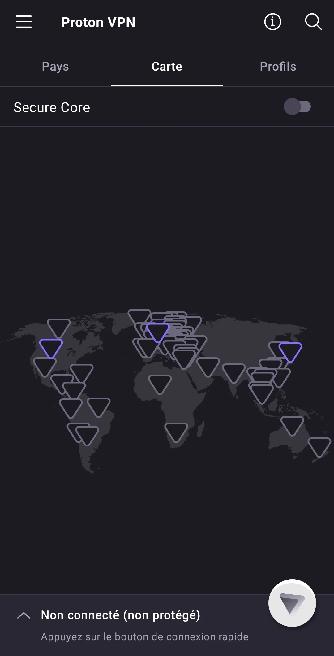 ProtonVPN android © ProtonVPN