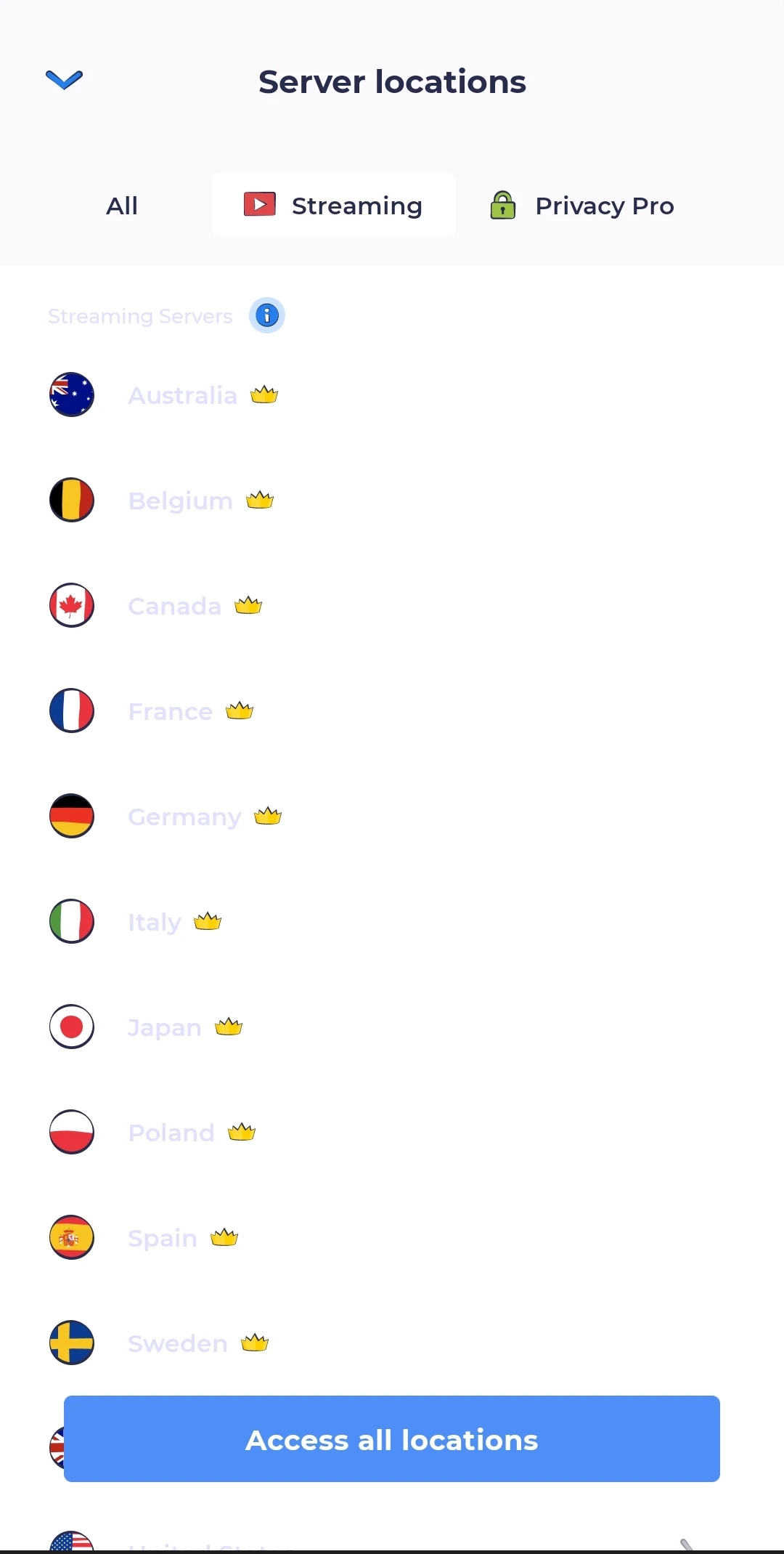 Atlas VPN android © Atlas VPN