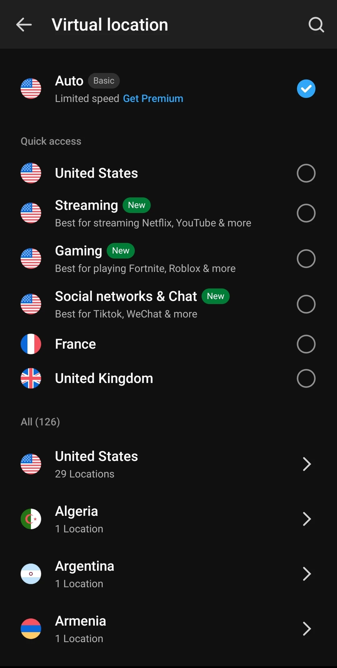 Hotspot Shield Android © Hotspot Shield