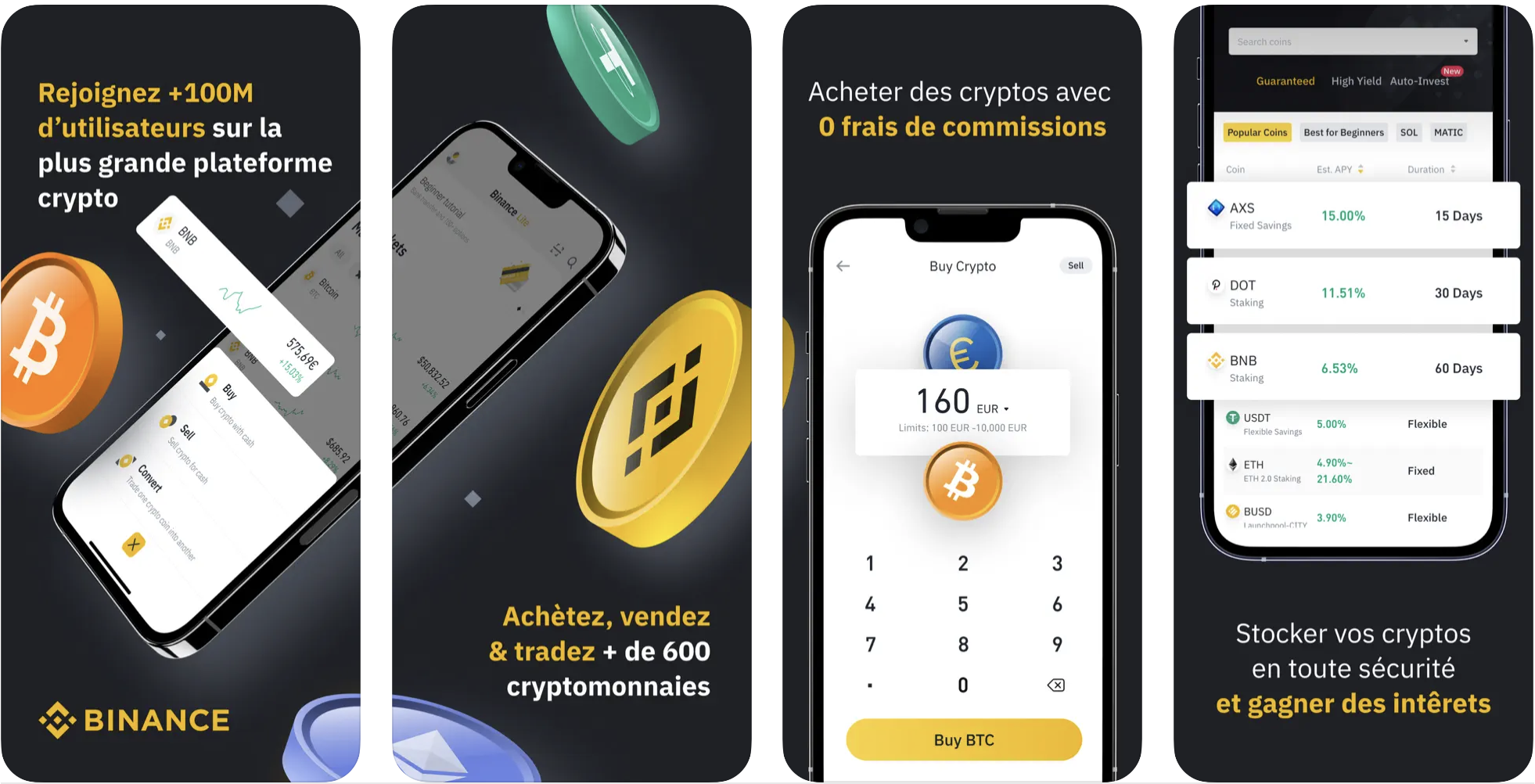 échange instantané de crypto