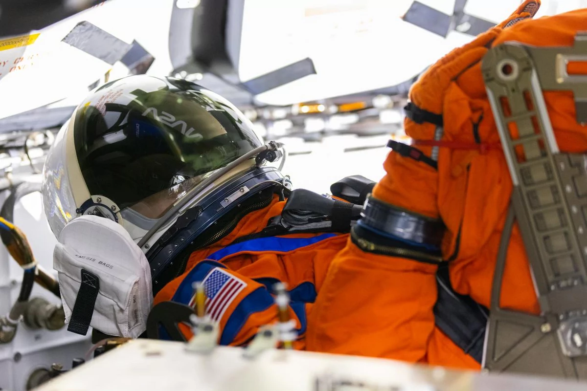 Mannequin Campos NASA Orion Artemis I © NASA/Frank Michaux