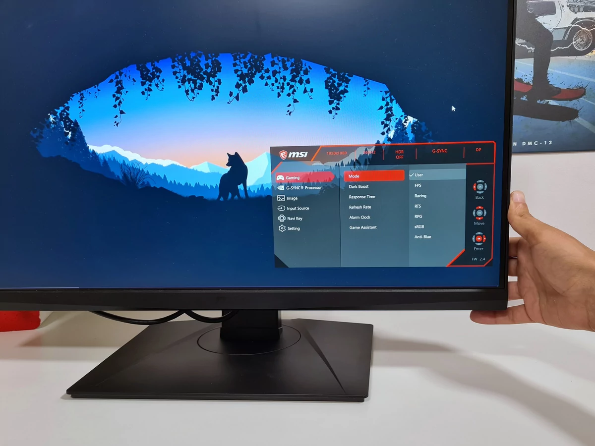 Test MSI Oculux NXG253R © Matthieu Legouge