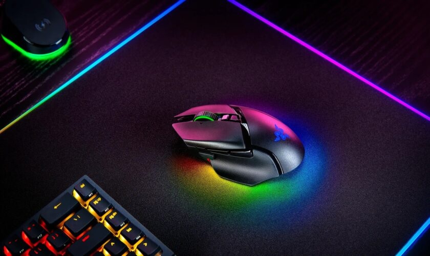 Souris de jeu Razer : Souris sans fil, Souris ergonomique et bien