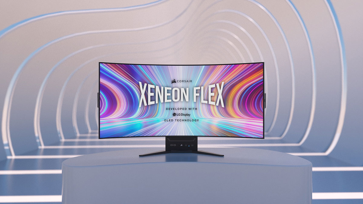 XENEON FLEX : Corsair annonce un écran 45 pouces 