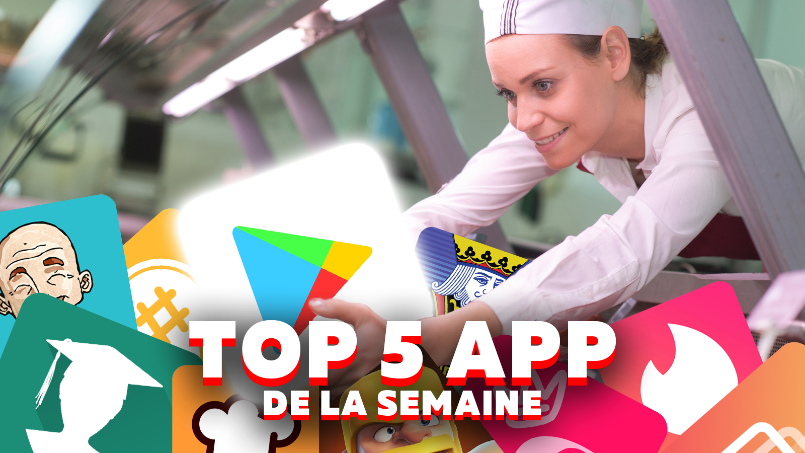 Top 5 des applications à essayer d'urgence cette semaine