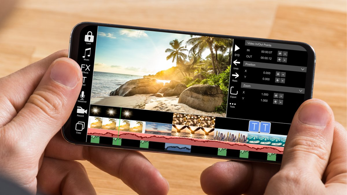 Les meilleures applications de montage vidéo sur Android et iOS en 2022 © Shutterstock