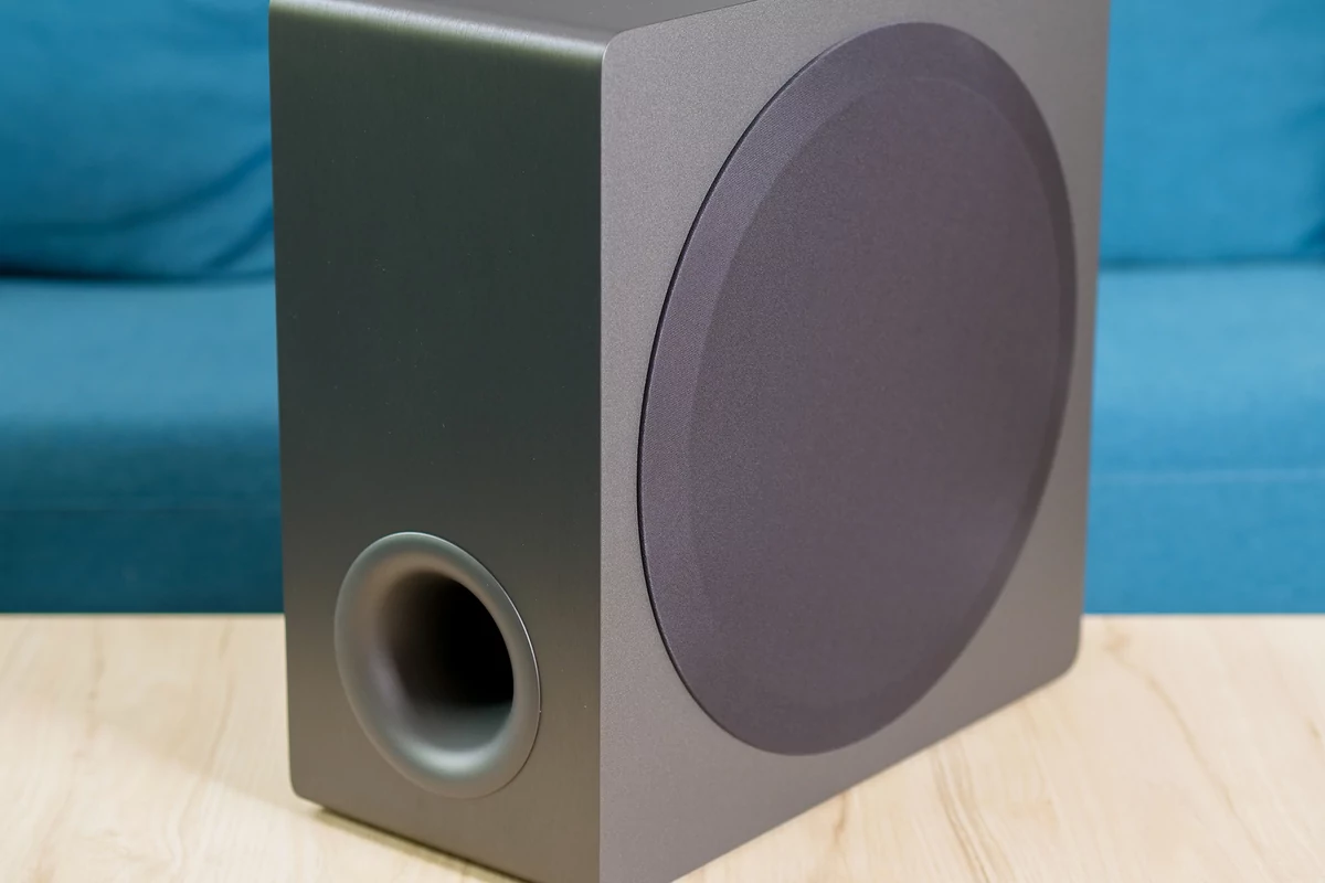 Test LG S95QR subwoofer