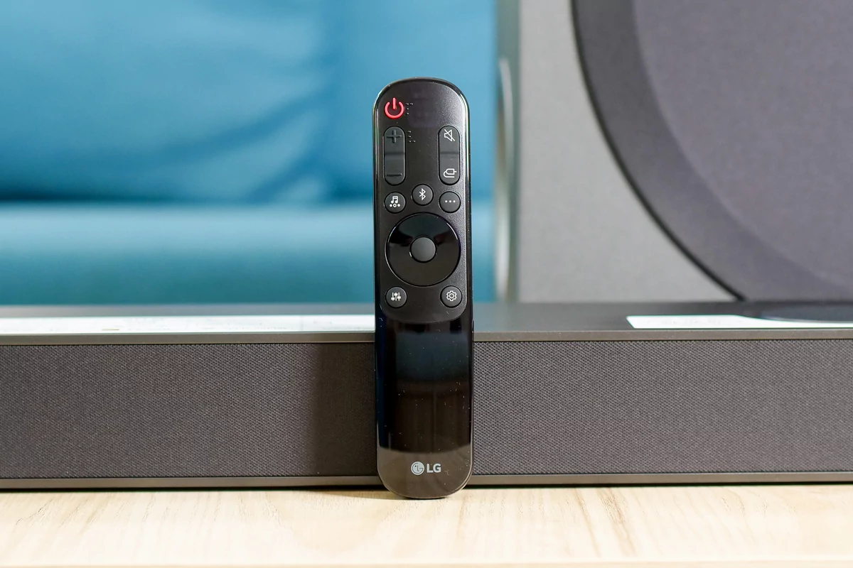 Test LG S95QR télécommande