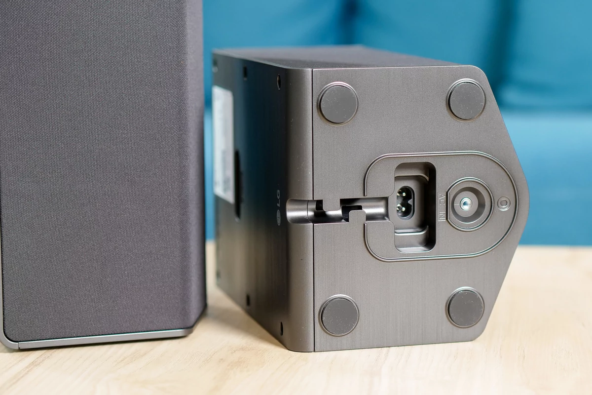Test LG S95QR dessous surround