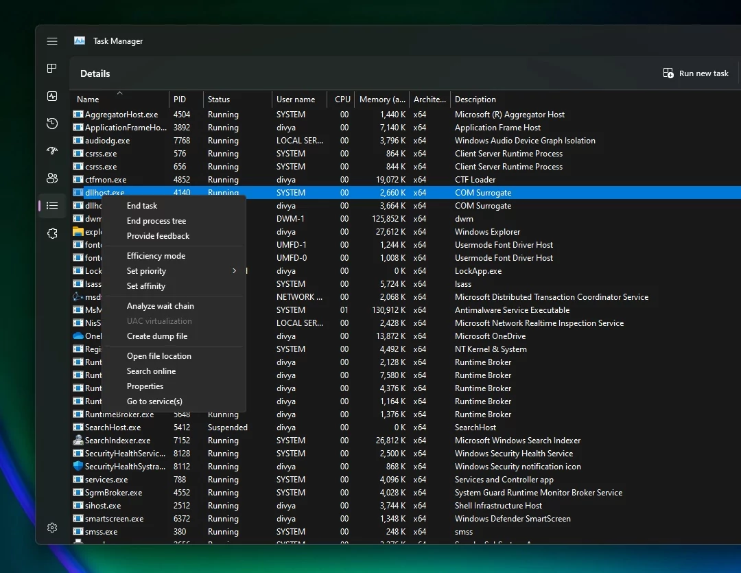 Windows 11 - Gestionnaire de tâches © © Windows Latest
