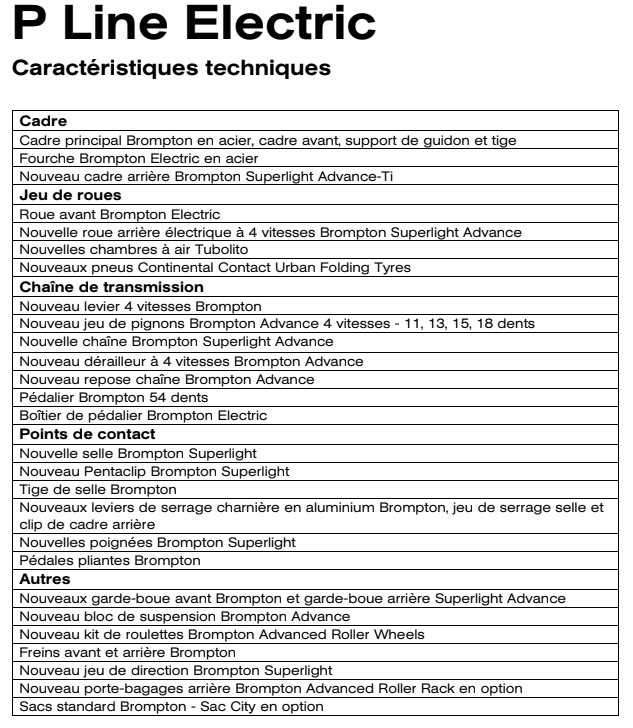 Bromptom P Line Electric © Bromptom