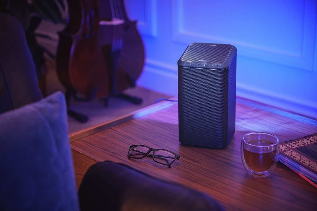 IFA : Philips dévoile l'enceinte connectée/Atmos Fidelio FS1 ainsi que 4 nouvelles barres de son