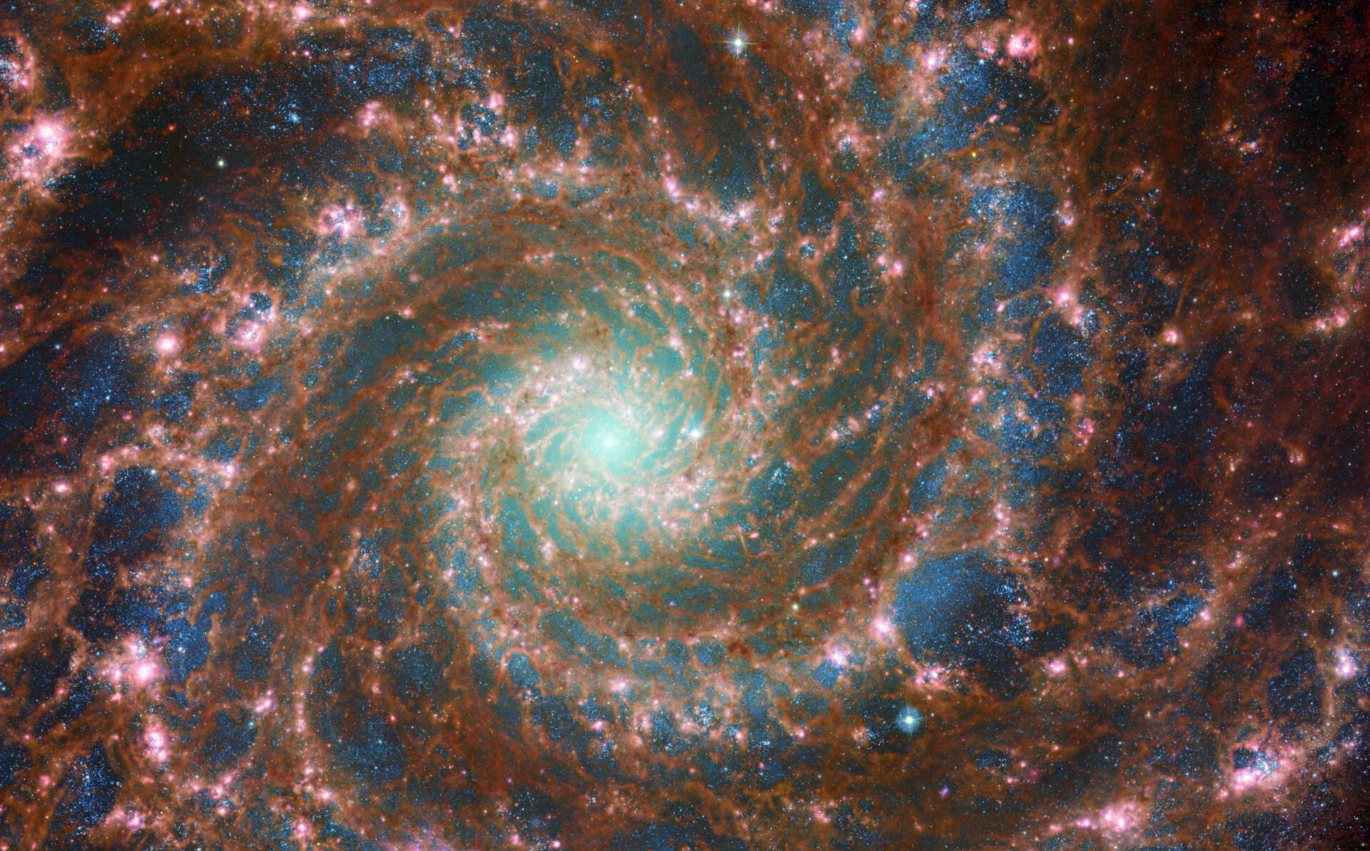 Découvrez l'image époustouflante de la Galaxie du Fantôme capturée par James Webb