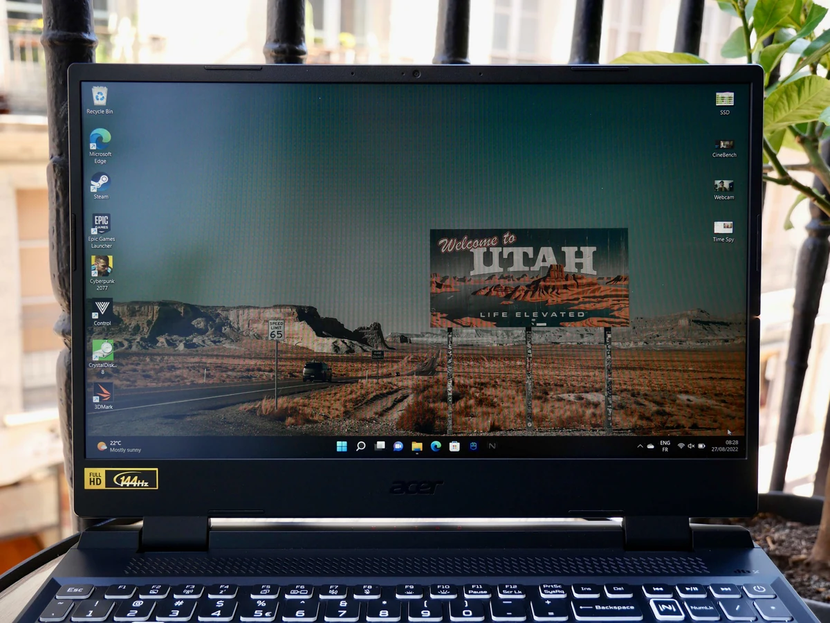 Acer Nitro 5 2022-6 © © Nathan Le Gohlisse pour Clubic
