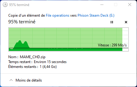 Kioxia BG5 vs SSD Valve - Steam Deck © Nerces