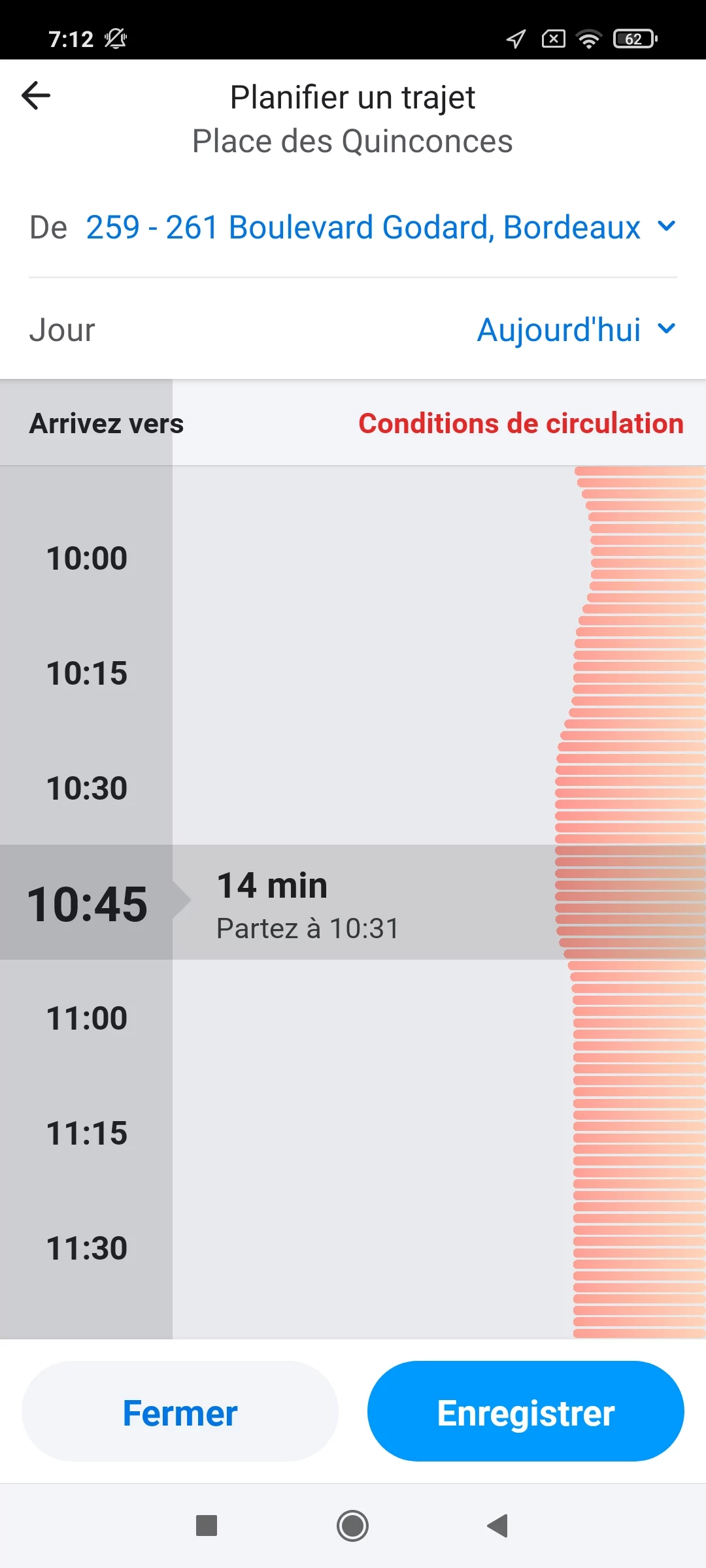 Waze screen 1