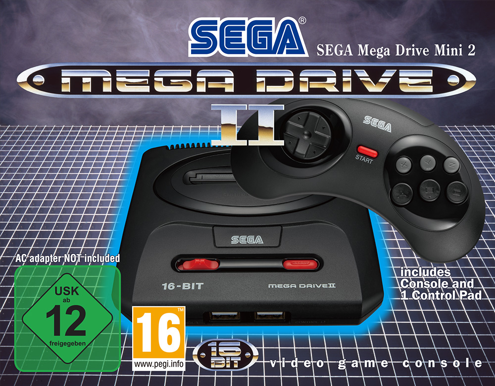 Elle arrive ! La Sega Mega Drive Mini 2 est dispo en précommande