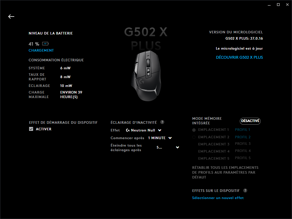 Logitech G502X Plus © Nerces