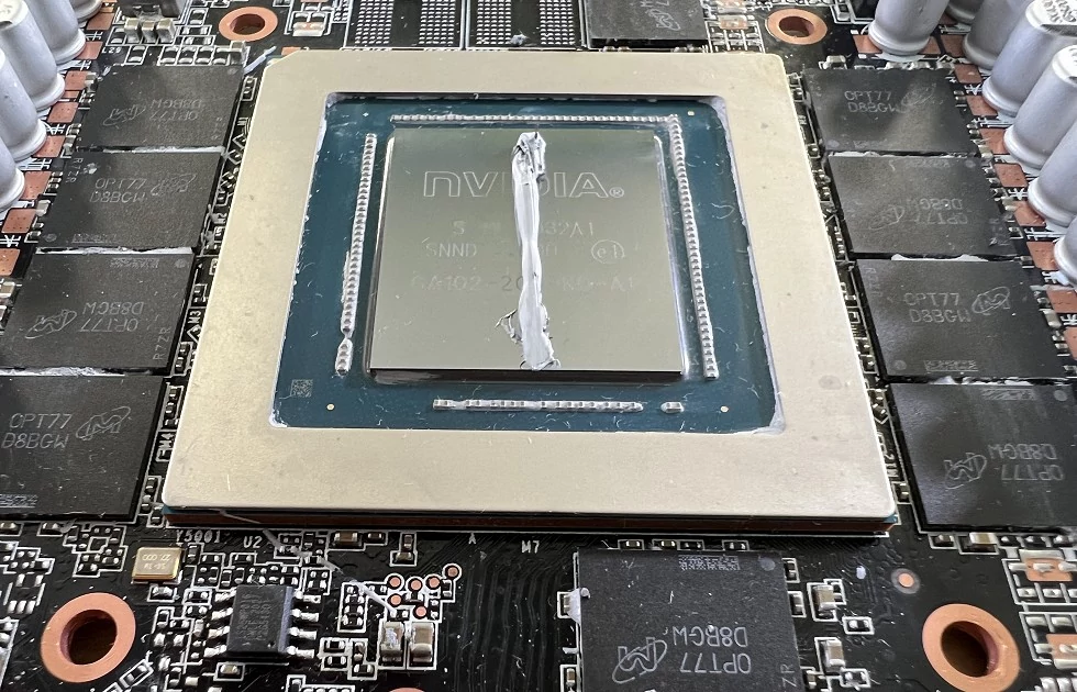 Pâte thermique GPU © Igor's Lab