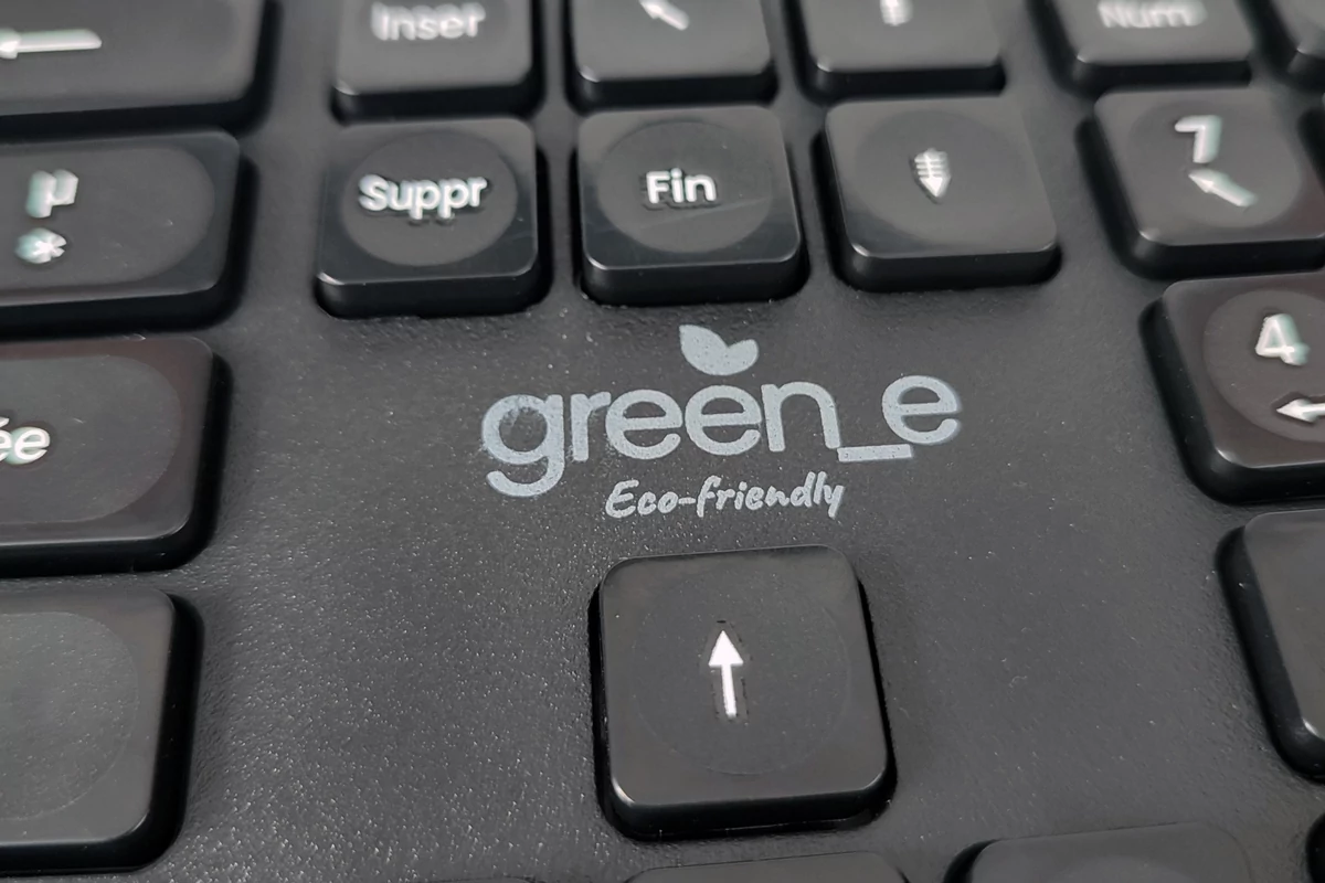 Clavier éco-conçu green_e © Antoine Roche