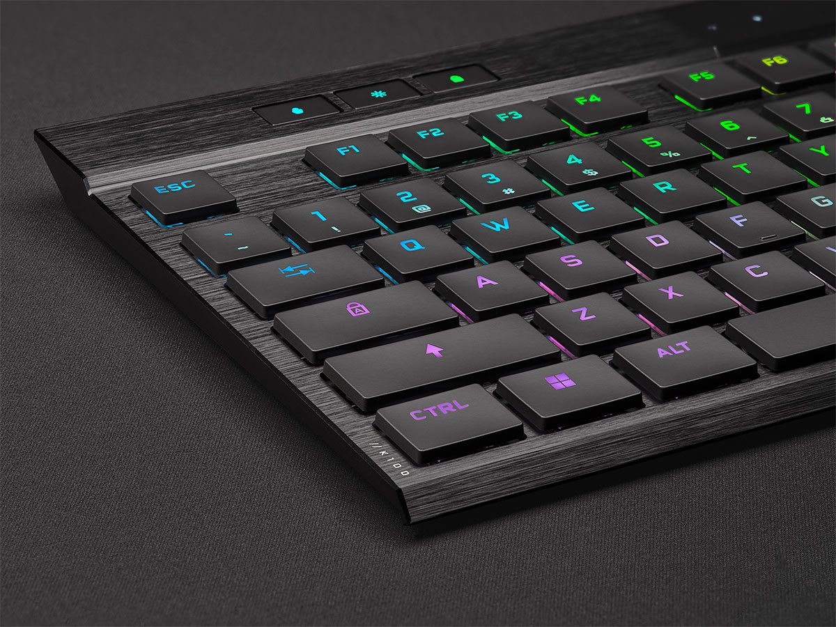 Corsair joue la finesse avec le K100 Air, son nouveau clavier mécanique de jeu