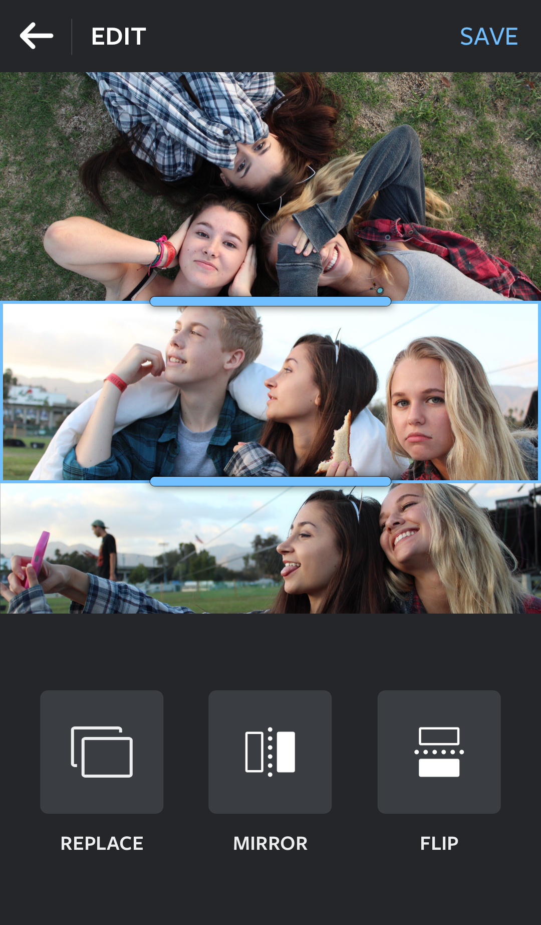 édition montage layout instagram © https://play.google.com/store/apps/details?id=com.instagram.layout&hl=fr&gl=US