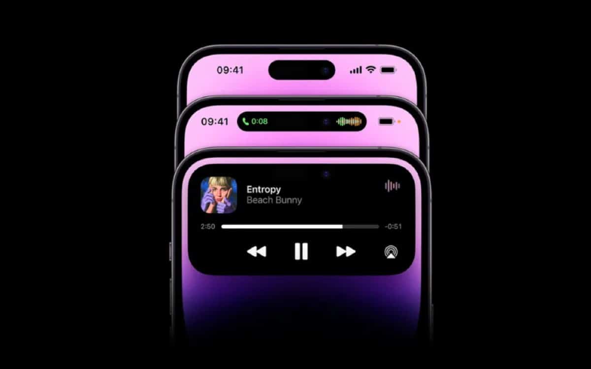 Apple intègrerait Dynamic Island sur tous les modèles d'iPhone 15
