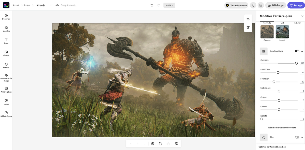 Adobe Photoshop Express Editor © Adobe