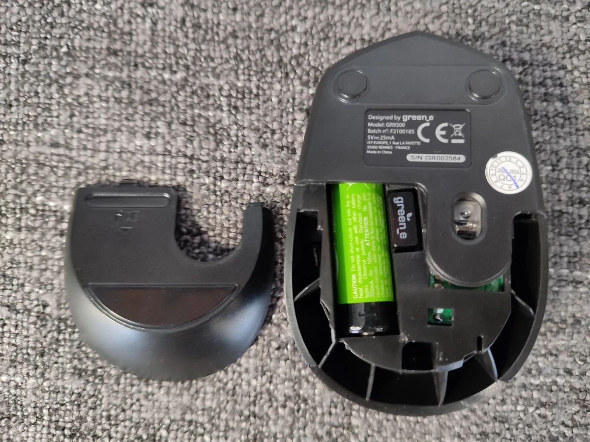 Souris green_e © Antoine Roche pour Clubic