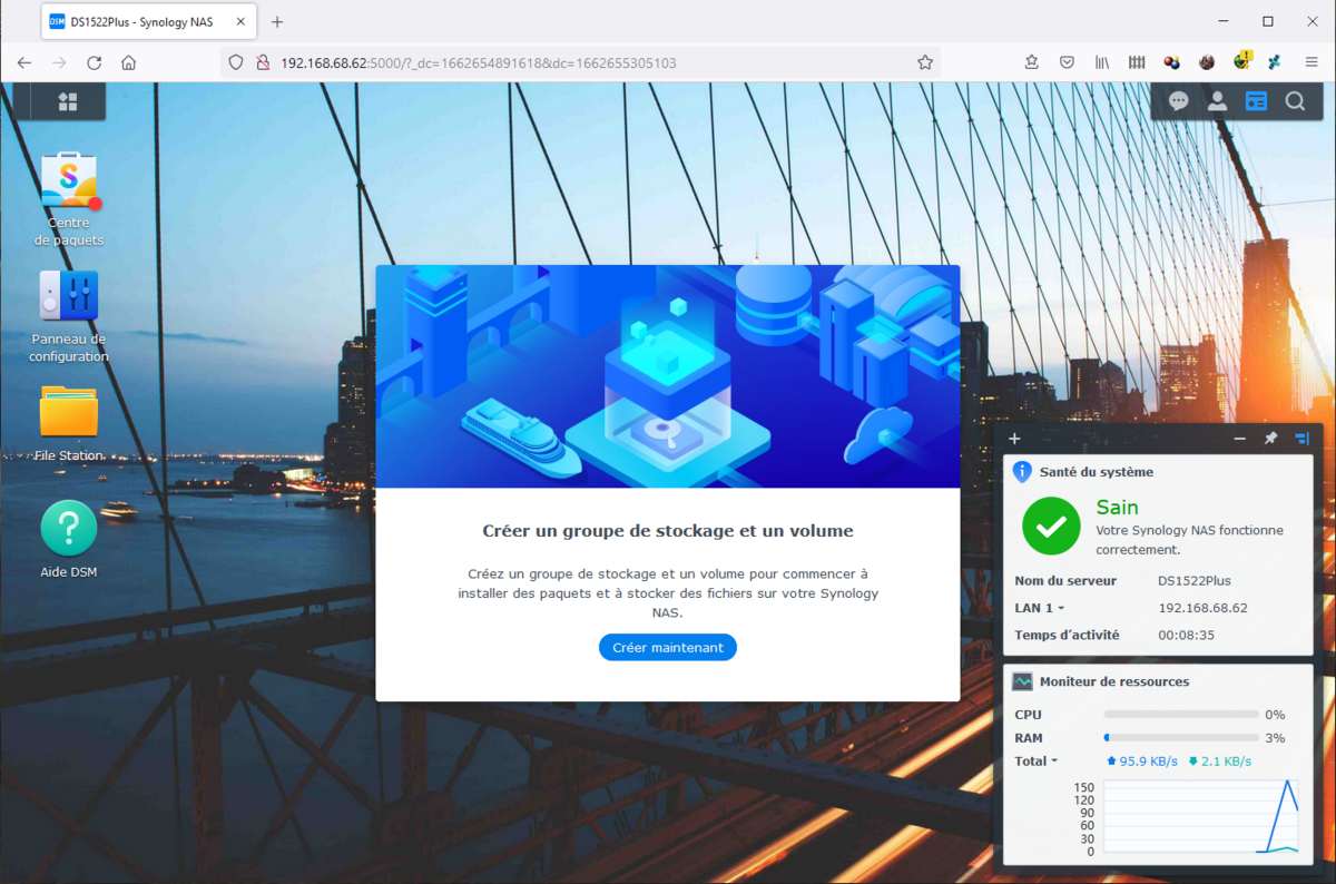 Synology DS1522+ © Nerces