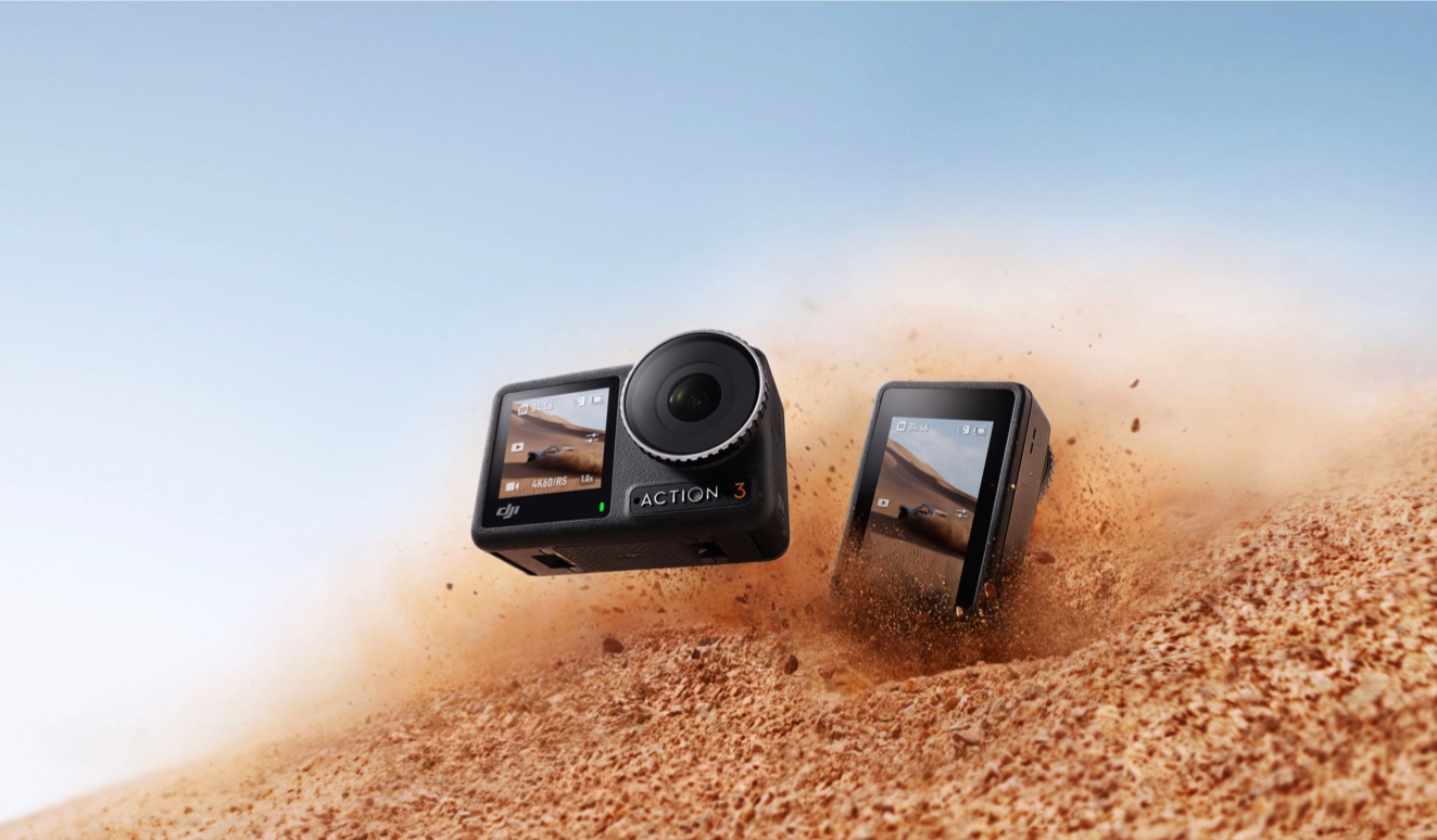 DJI annonce l'Osmo Action 3, sa nouvelle action cam