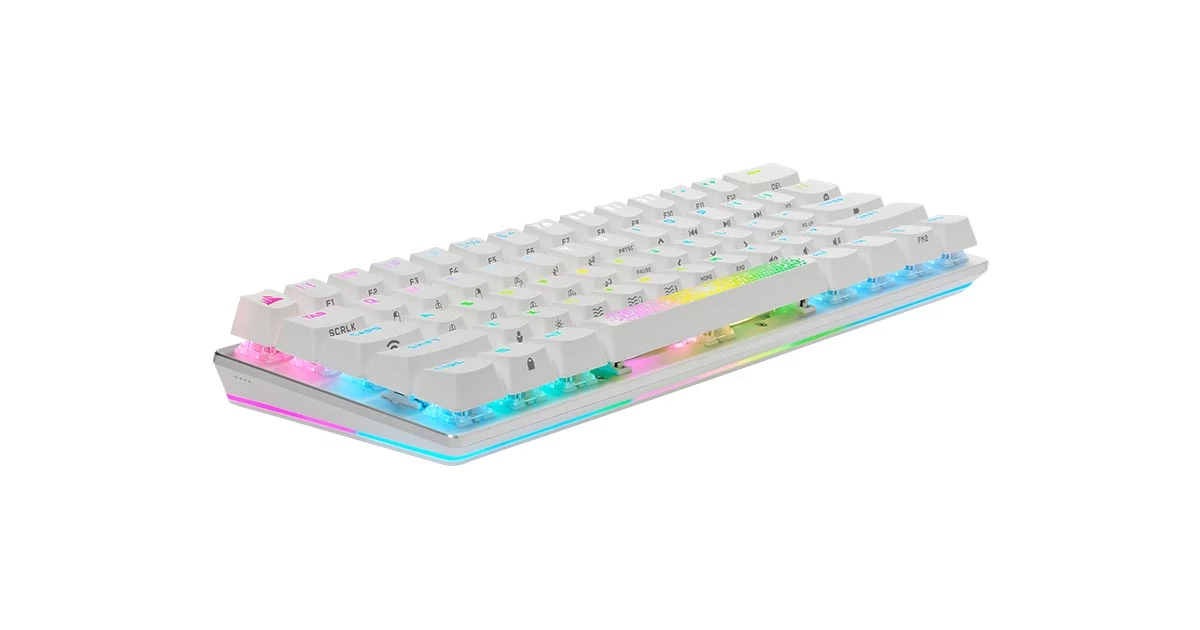 Corsair K70 PRO Mini Wireless blanc © Corsair