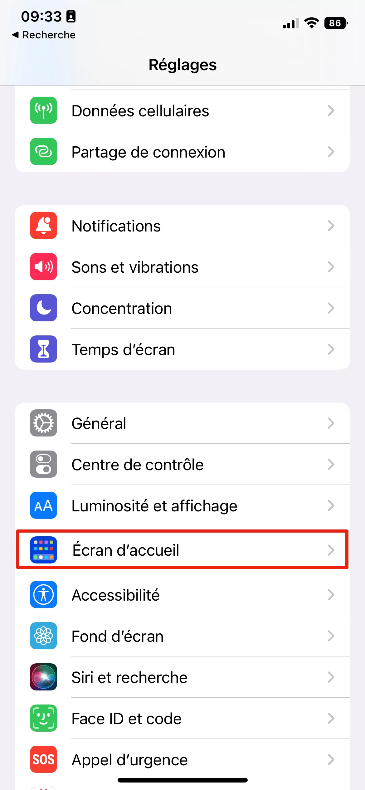 iOS 16 Spotlight © © Mathieu Grumiaux pour Clubic