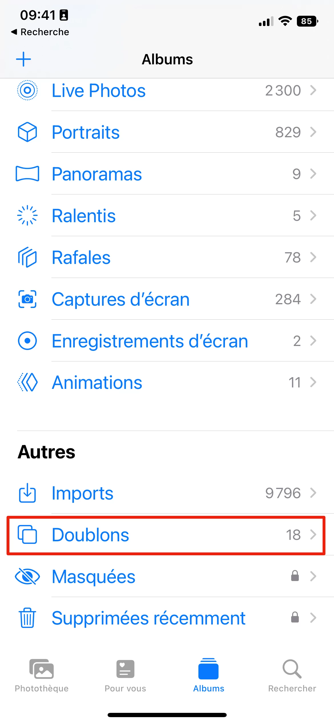 iOS 16 Photos doublons © © Mathieu Grumiaux pour Clubic
