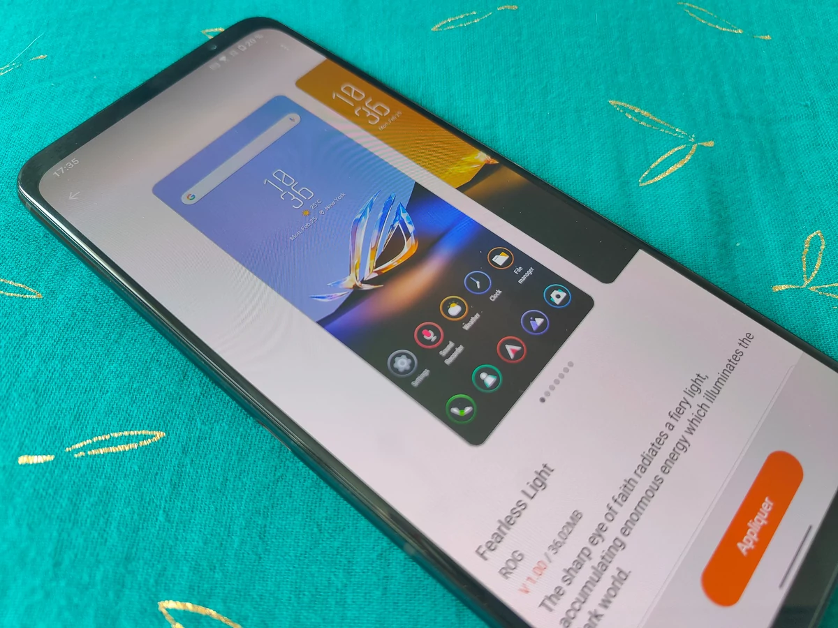 Asus ROG Phone 6D Ultimate © © Christelle Perret pour Clubic