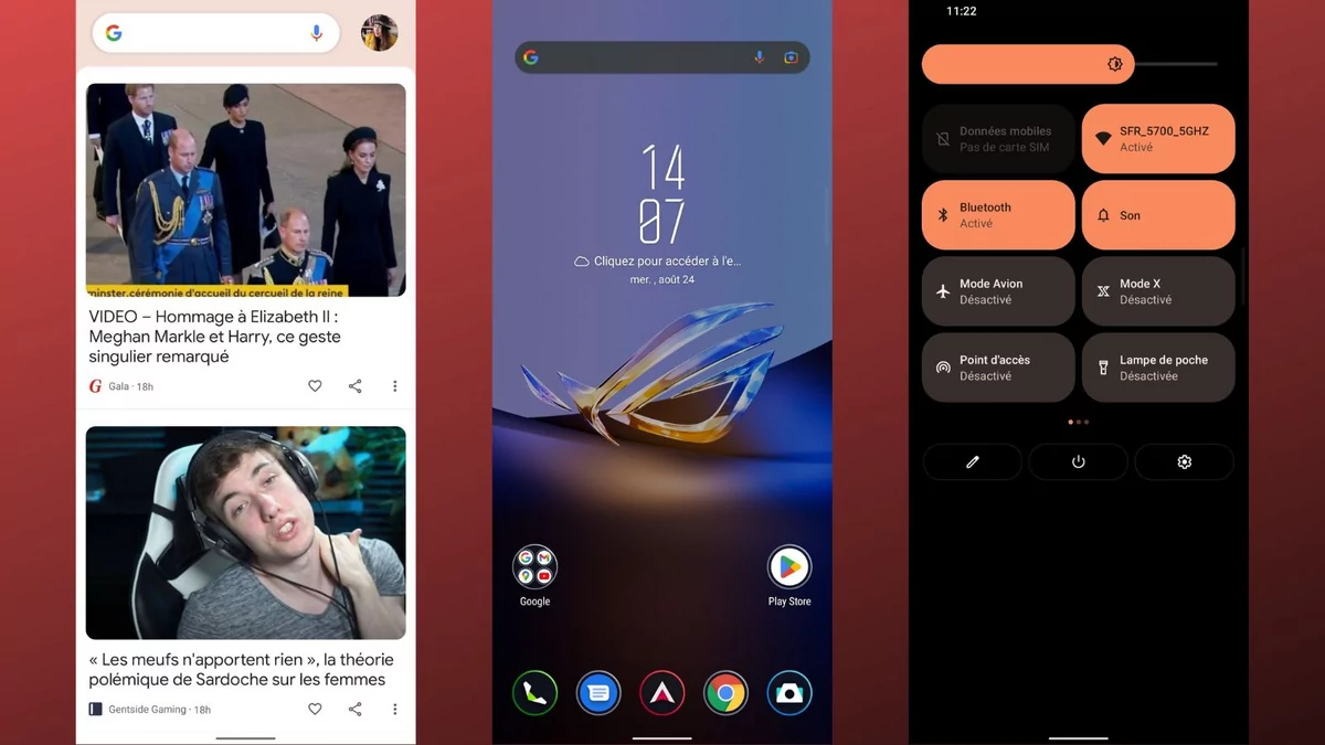 Asus ROG Phone 6D Ultimate © © Christelle Perret pour Clubic