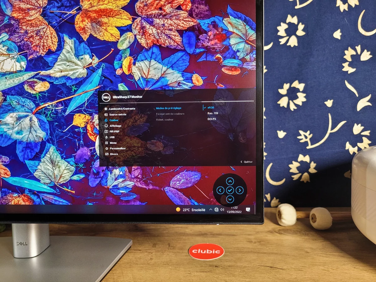 Test Dell UltraSharp U2723QE © Matthieu Legouge