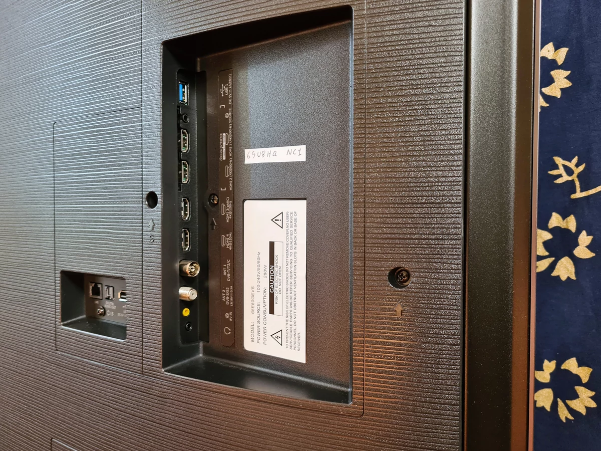 Test Hisense 65U8HQ © Matthieu Legouge