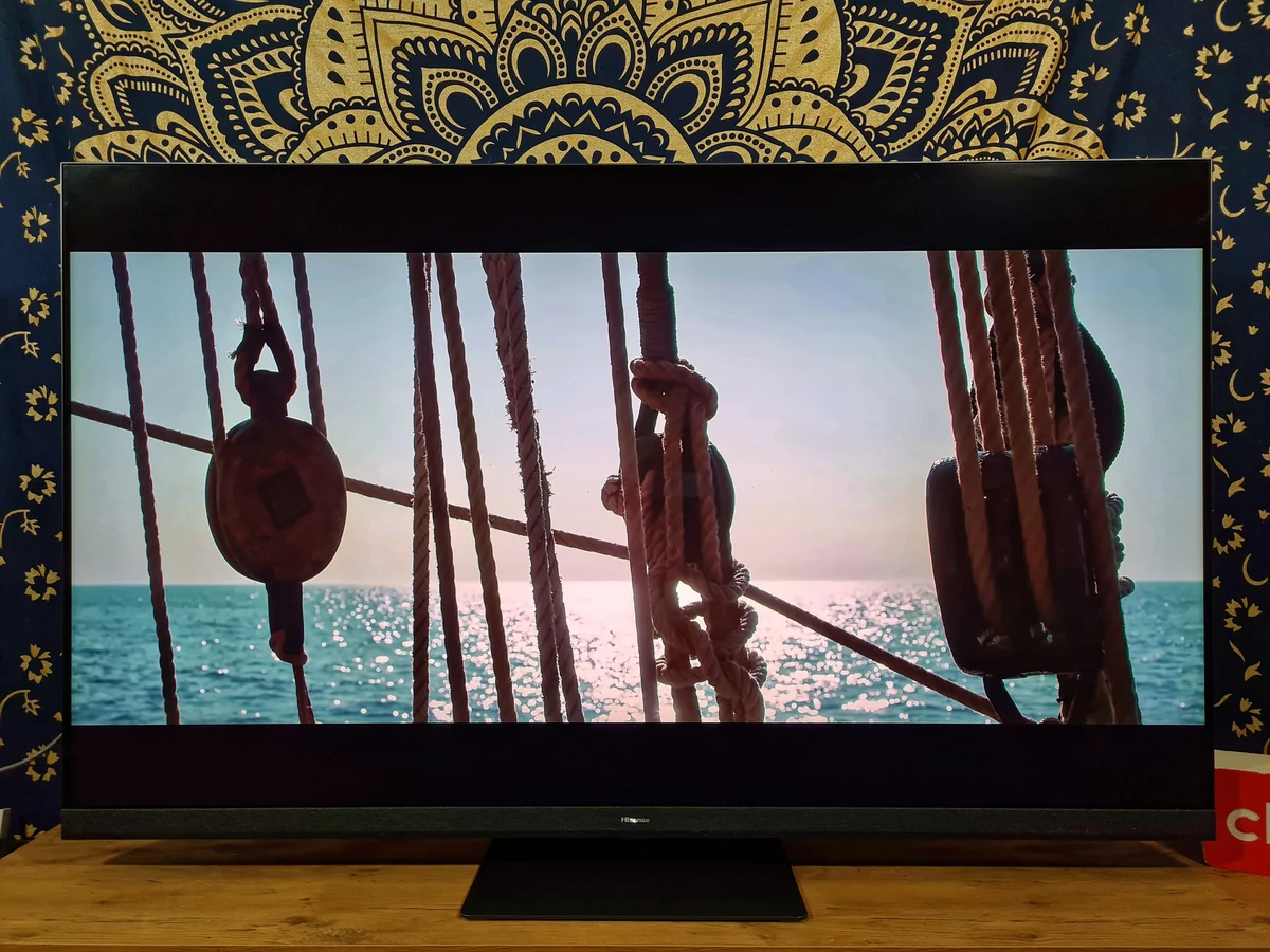 Test Hisense 65U8HQ © Matthieu Legouge