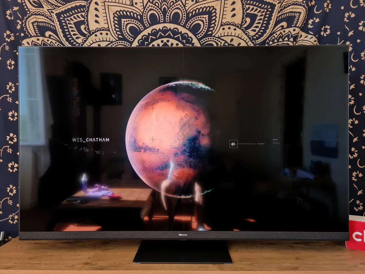 Test Hisense 65U8HQ © Matthieu Legouge