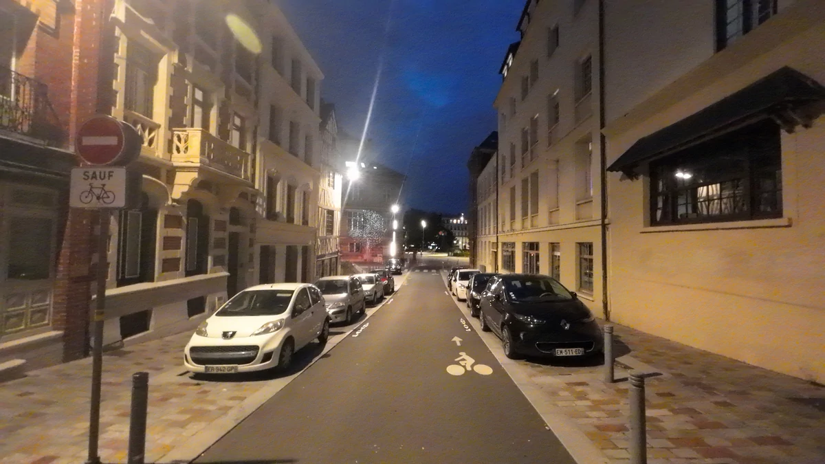 Test DJI Osmo Action 3 photo de nuit 2 © Nicolas Lafarge pour Clubic