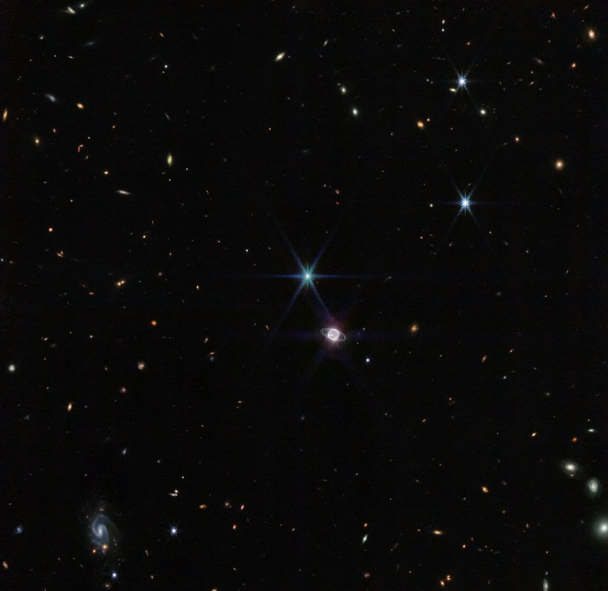 James Webb Neptune © ESA