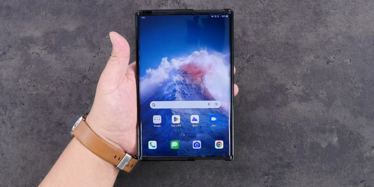 LG smartphone enroulable © 뻘짓연구소