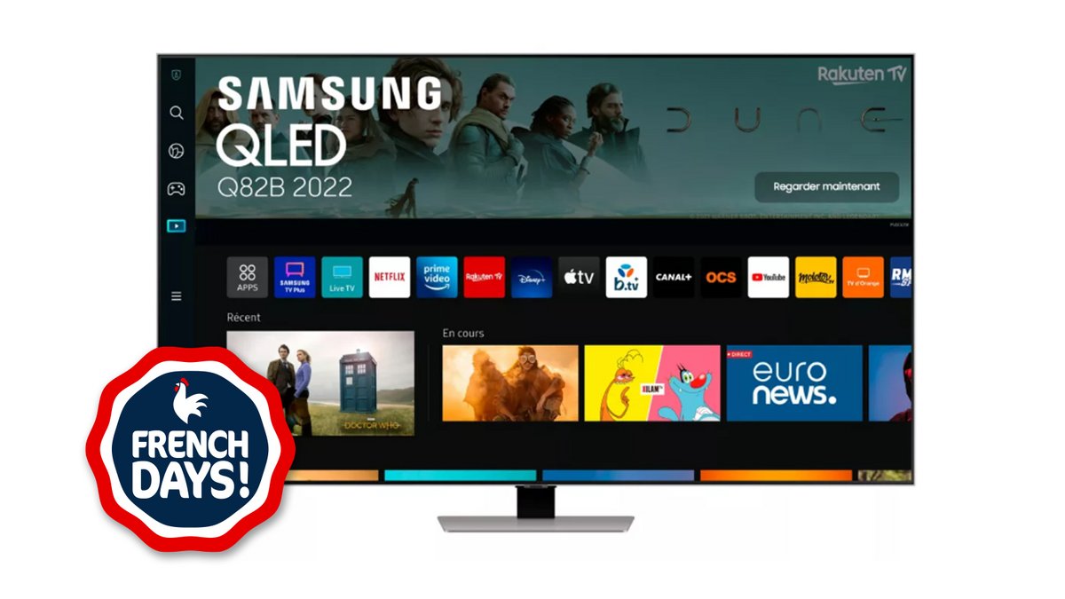 La TV QLED 4K Samsung QE55Q82B