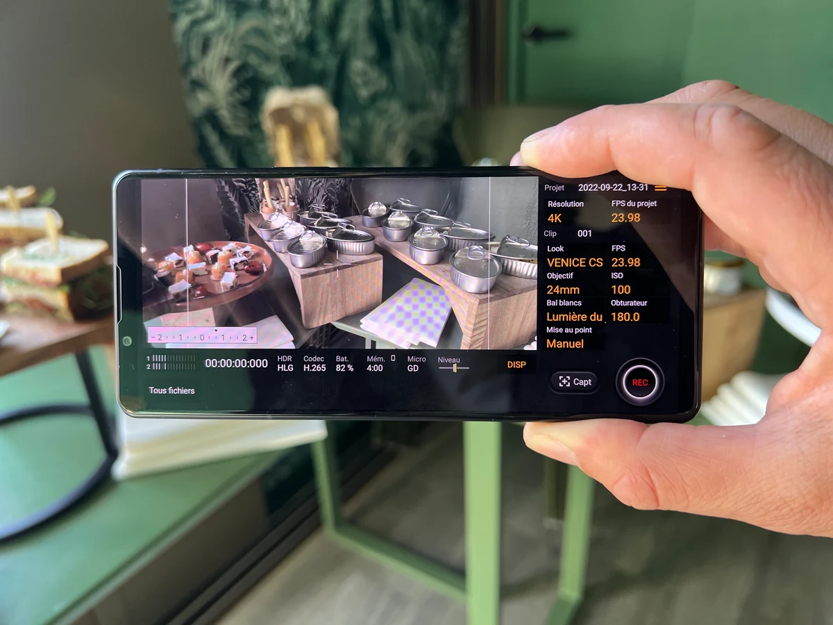 Xperia 5 IV partie photo © Bencheman Fouad