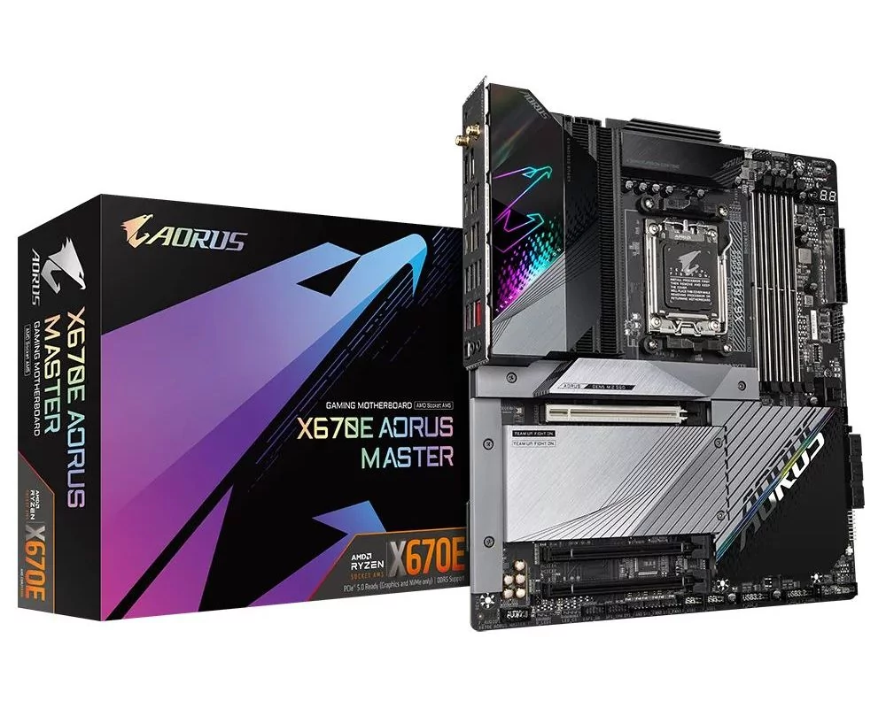 Gigabyte X670E Aorus Master © Gigabyte