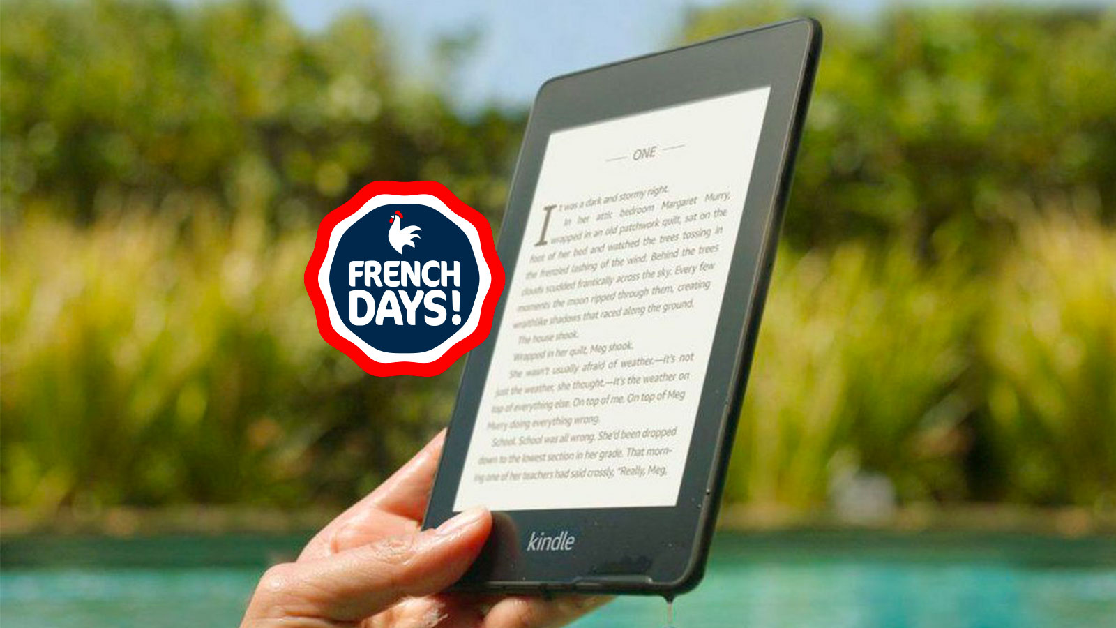 Grâce aux French Days, le Kindle Paperwhite d