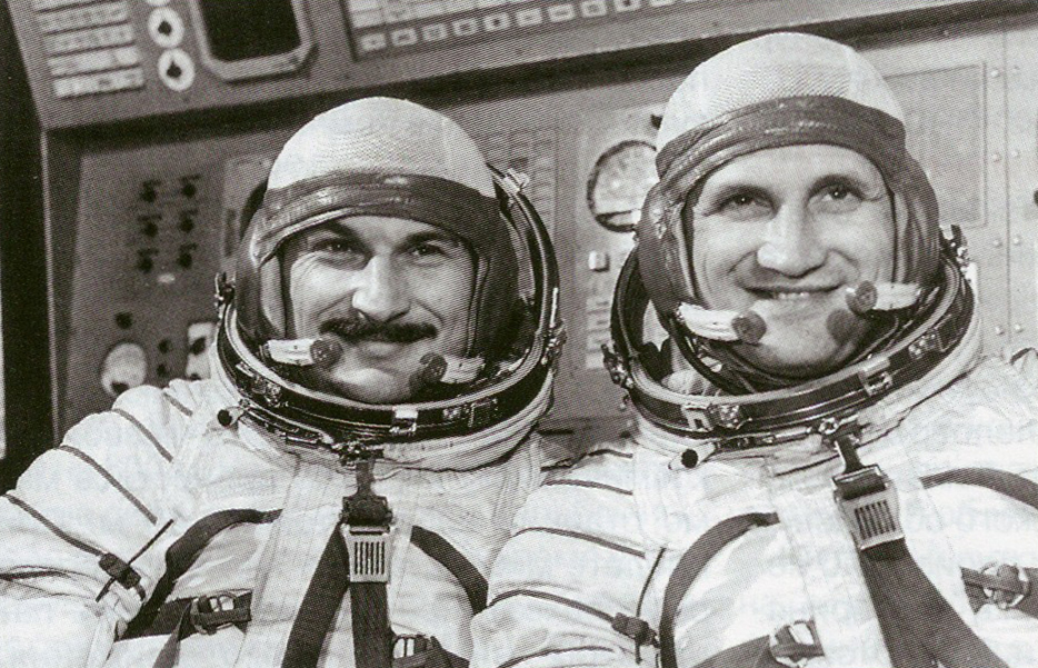 Saliout-5 premier équipage © URSS via kosmonavtika