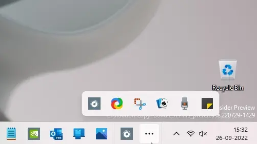 debordement barre taches windows 11 © TechTribune