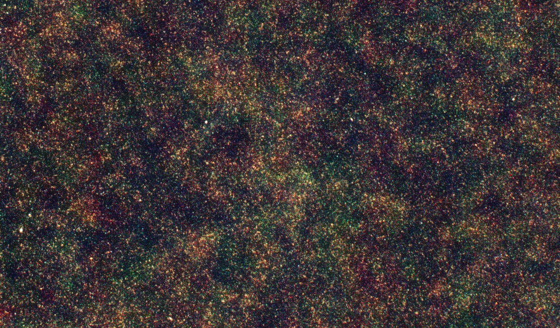 Herschel deep field galaxies © ESA/SPIRE/Hermes